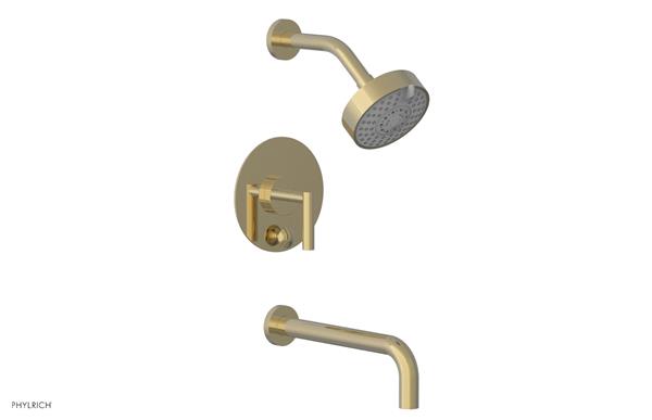 Phylrich - Transition Pressure Balance Tub & Shower Set 10 Inch Spout - Lever Handle
