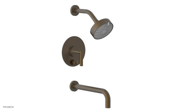 Phylrich - Transition Pressure Balance Tub & Shower Set 10 Inch Spout - Lever Handle