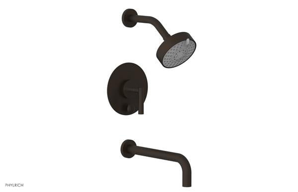 Phylrich - Transition Pressure Balance Tub & Shower Set 10 Inch Spout - Lever Handle