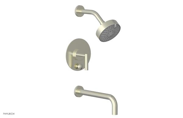 Phylrich - Transition Pressure Balance Tub & Shower Set 10 Inch Spout - Lever Handle