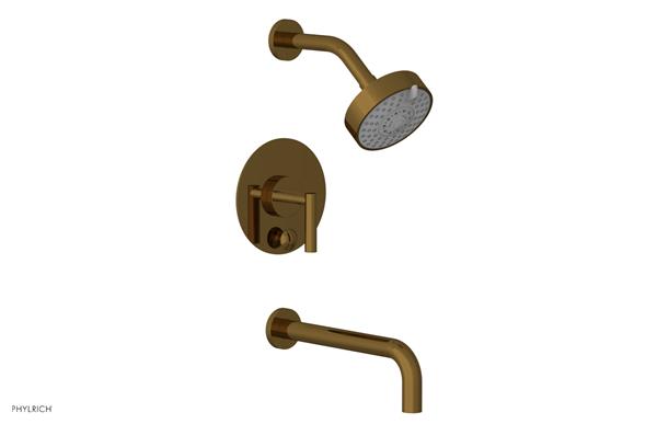 Phylrich - Transition Pressure Balance Tub & Shower Set 10 Inch Spout - Lever Handle