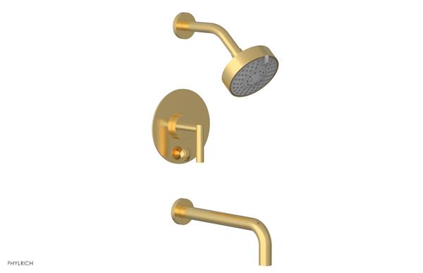 Phylrich - Transition Pressure Balance Tub & Shower Set 10 Inch Spout - Lever Handle