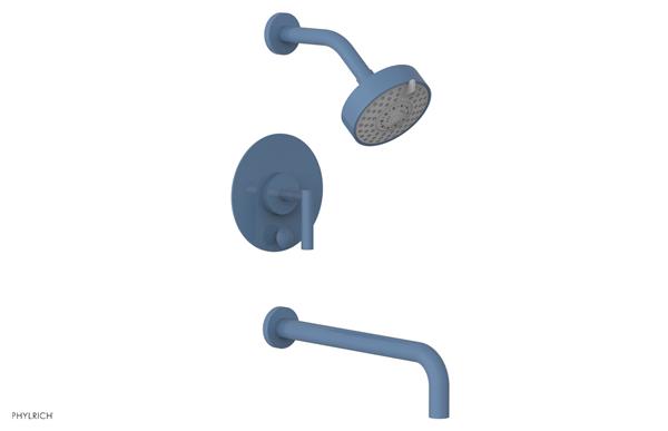Phylrich - Transition Pressure Balance Tub & Shower Set 12 Inch Spout - Lever Handle