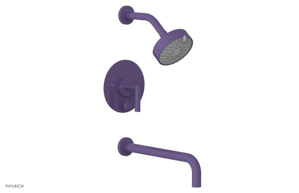 Phylrich - Transition Pressure Balance Tub & Shower Set 12 Inch Spout - Lever Handle