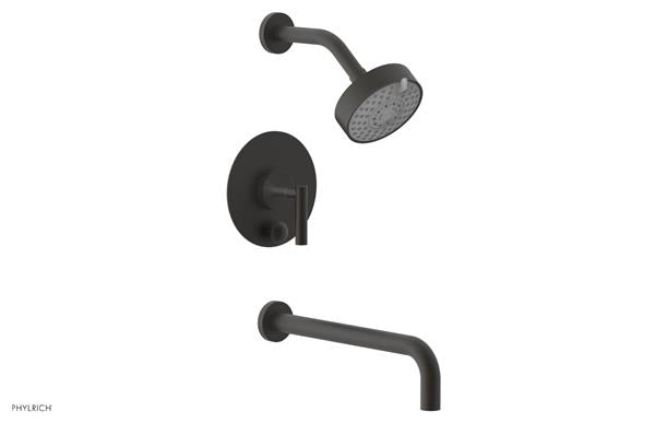 Phylrich - Transition Pressure Balance Tub & Shower Set 12 Inch Spout - Lever Handle