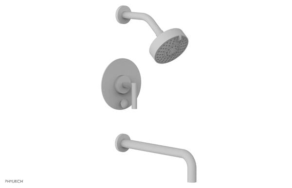 Phylrich - Transition Pressure Balance Tub & Shower Set 12 Inch Spout - Lever Handle