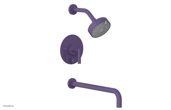 Phylrich - Transition Pressure Balance Tub & Shower Set 14 Inch Spout - Lever Handle