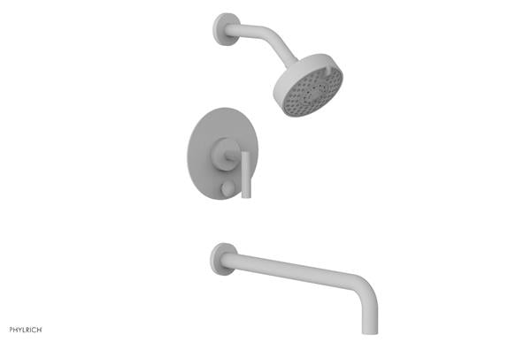 Phylrich - Transition Pressure Balance Tub & Shower Set 14 Inch Spout - Lever Handle