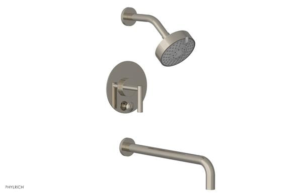Phylrich - Transition Pressure Balance Tub & Shower Set 14 Inch Spout - Lever Handle