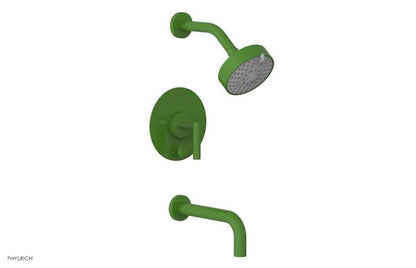 Phylrich - Transition Pressure Balance Tub & Shower Set 7 1/2 Inch Spout - Lever Handle