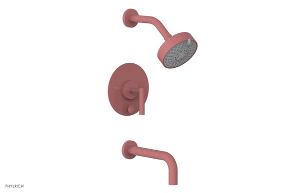 Phylrich - Transition Pressure Balance Tub & Shower Set 7 1/2 Inch Spout - Lever Handle