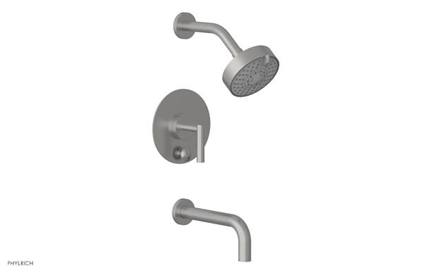 Phylrich - Transition Pressure Balance Tub & Shower Set 7 1/2 Inch Spout - Lever Handle