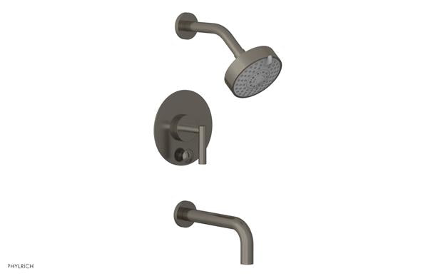 Phylrich - Transition Pressure Balance Tub & Shower Set 7 1/2 Inch Spout - Lever Handle