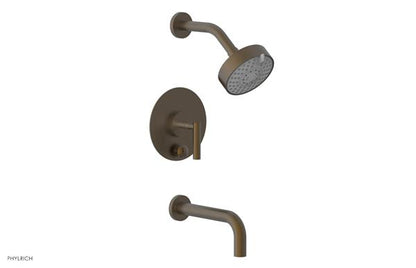 Phylrich - Transition Pressure Balance Tub & Shower Set 7 1/2 Inch Spout - Lever Handle