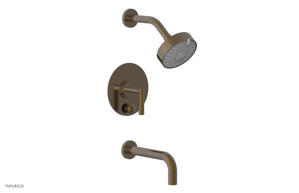 Phylrich - Transition Pressure Balance Tub & Shower Set 7 1/2 Inch Spout - Lever Handle