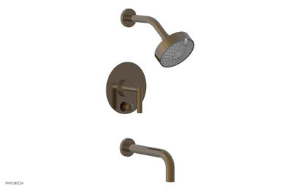 Phylrich - Transition Pressure Balance Tub & Shower Set 7 1/2 Inch Spout - Lever Handle