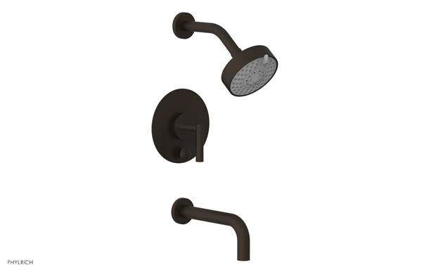 Phylrich - Transition Pressure Balance Tub & Shower Set 7 1/2 Inch Spout - Lever Handle