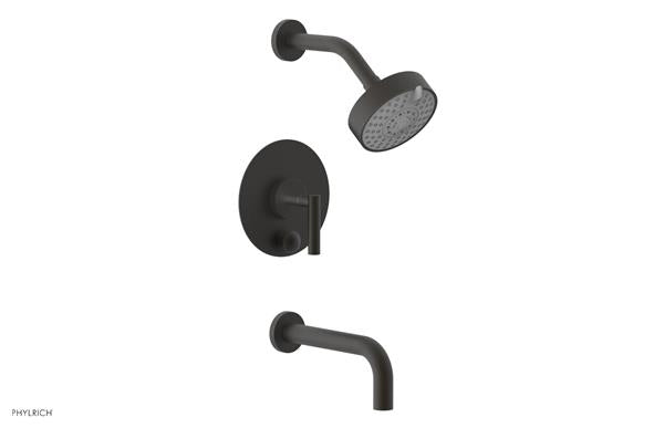 Phylrich - Transition Pressure Balance Tub & Shower Set 7 1/2 Inch Spout - Lever Handle