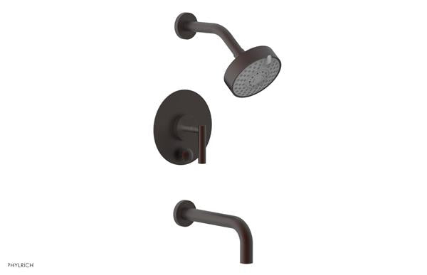 Phylrich - Transition Pressure Balance Tub & Shower Set 7 1/2 Inch Spout - Lever Handle