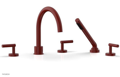 Phylrich - Transition Deck Tub Set with Hand Shower - Lever Handle