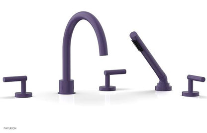 Phylrich - Transition Deck Tub Set with Hand Shower - Lever Handle
