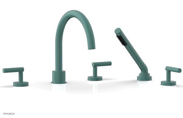 Phylrich - Transition Deck Tub Set with Hand Shower - Lever Handle