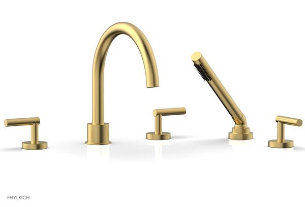 Phylrich - Transition Deck Tub Set with Hand Shower - Lever Handle
