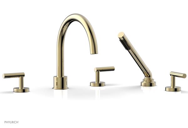 Phylrich - Transition Deck Tub Set with Hand Shower - Lever Handle