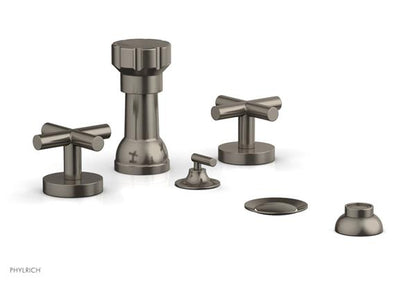 Phylrich - Transition Four Hole Bidet Set - Cross Handle