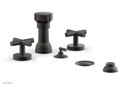 Phylrich - Transition Four Hole Bidet Set - Cross Handle