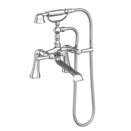 Newport Brass - Metropole Exposed Tub & Hand Shower Set - Deck Mount