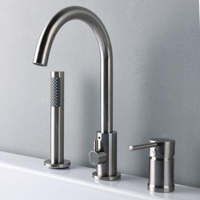 Maidstone - Roman Deck Mount Faucets - Gooseneck