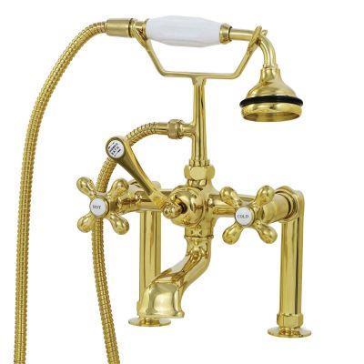 Maidstone - Rim Mount English Telephone Faucet - Classic Spout