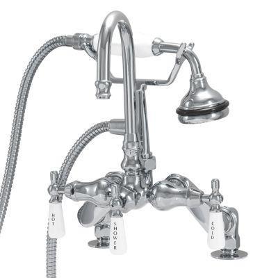 Maidstone - Rim Mount English Telephone Faucet - Gooseneck Spout