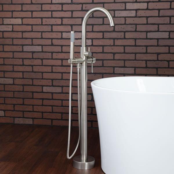 Maidstone - Infinity Freestanding Faucets - Gooseneck