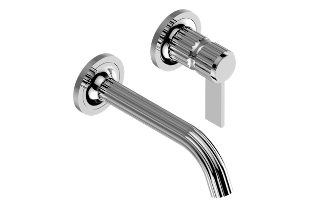 Graff - Pantheon Wall-Mounted Lavatory Faucet with Single Handle - Trim Only