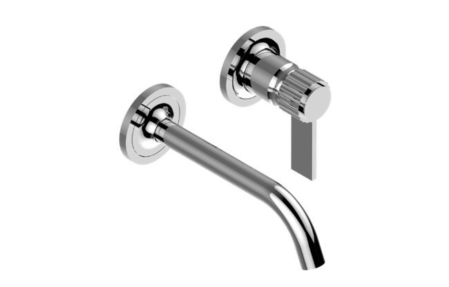 Graff - Pantheon Wall-Mounted Lavatory Faucet with Single Handle - Trim Only