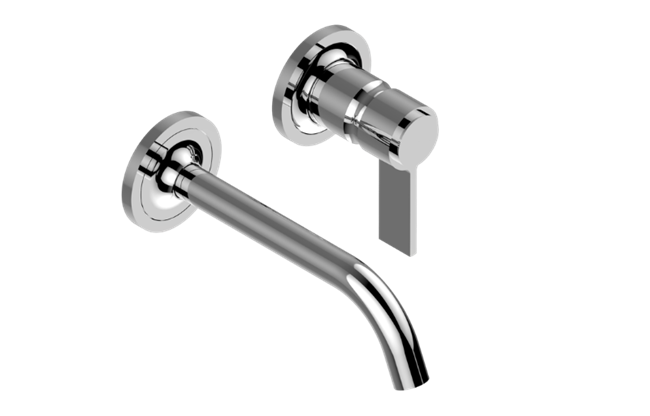 Graff - Pantheon Wall-Mounted Lavatory Faucet with Single Handle - Trim Only