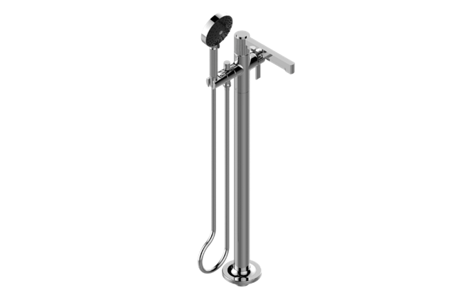 Graff - Pantheon Floor-Mounted Tub Filler - Trim Only