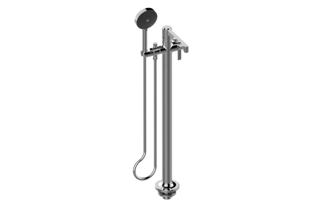 Graff - Pantheon Floor-Mounted Tub Filler - Trim Only