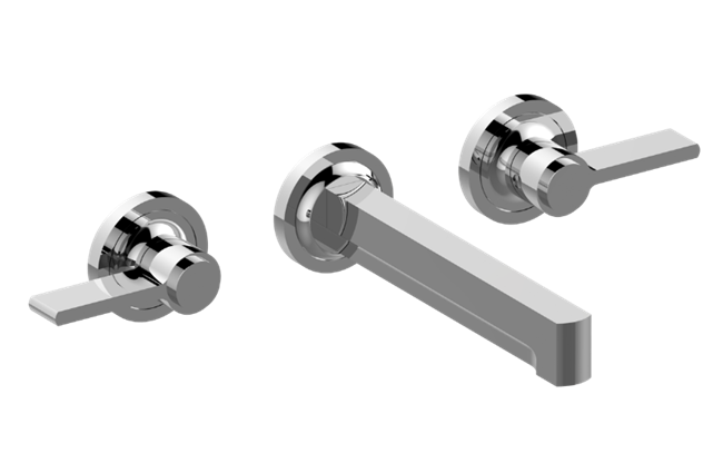 Graff - Pantheon Wall-Mounted Roman Tub Faucet with Two Handles - Trim Only