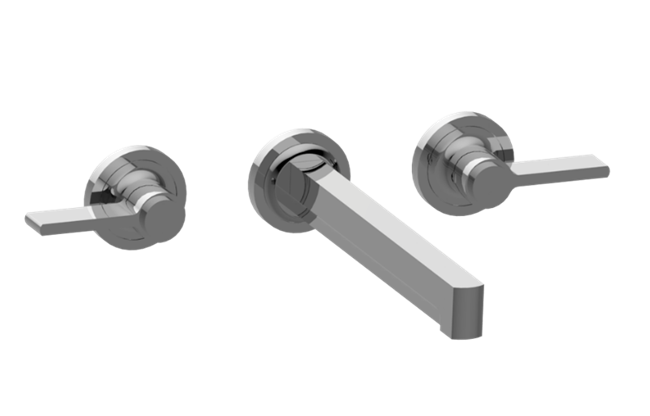 Graff - Pantheon Wall-Mounted Roman Tub Faucet with Two Handles - Trim Only