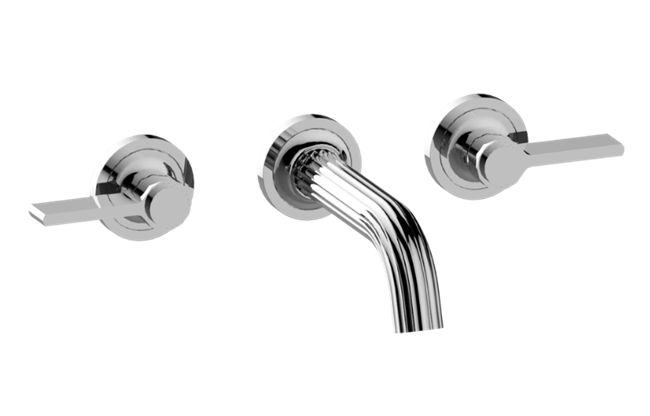 Graff - Pantheon Wall-Mounted Roman Tub Faucet with Two Handles - Trim Only