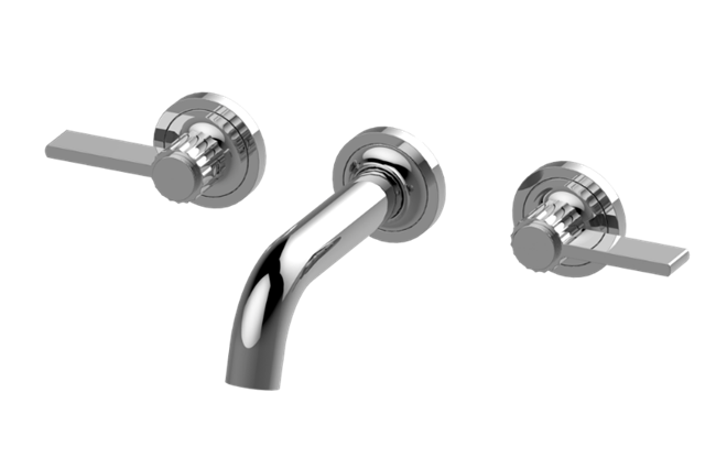 Graff - Pantheon Wall-Mounted Roman Tub Faucet with Two Handles - Trim Only
