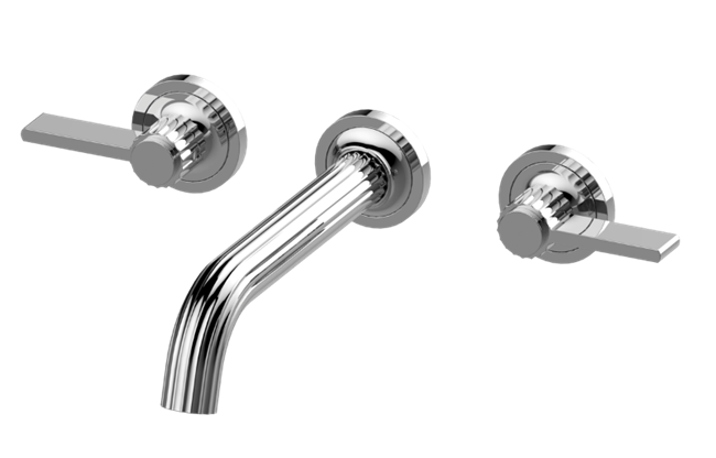 Graff - Pantheon Wall-Mounted Roman Tub Faucet with Two Handles - Trim Only