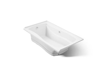 Kohler - Mariposa 66 X 36 Inch Alcove Heated Bubblemassage Air Bath With Bask Heated Surface