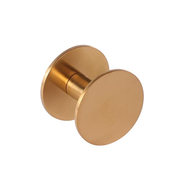 Lacava - Arch Wall-Mount Robe Hook Made Of Chrome Plated Brass. Diam: 2 Inch, D: 1 1/2 Inch.