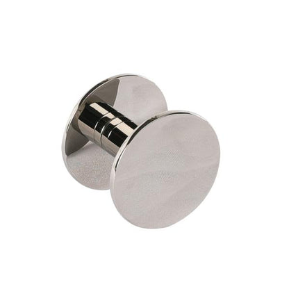 Lacava - Arch Wall-Mount Robe Hook Made Of Chrome Plated Brass. Diam: 2 Inch, D: 1 1/2 Inch.