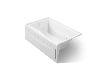Kohler - Mariposa 60 X 36 Inch Alcove Heated Whirlpool Bath With Integral Apron