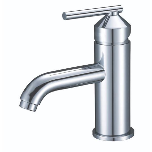 Maidstone - Single Post Sink Faucet - Metal Lever Handle